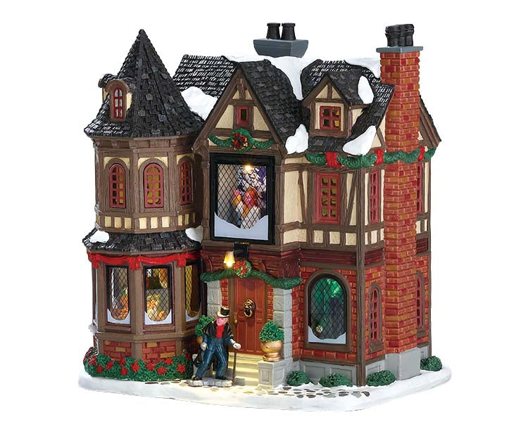 LEMAX Scrooge's Manor, with 4.5V Adaptor #75191